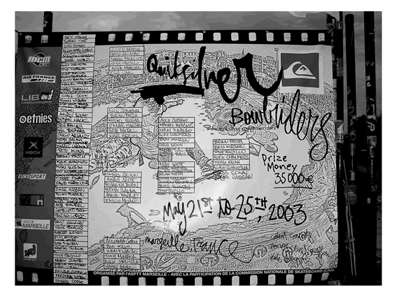 QUIKSILVER BOWLRIDERS 2003 - MARSEILLE, FRANCE