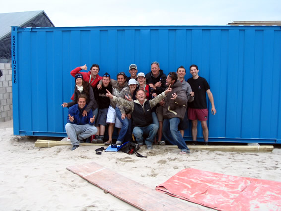 Le Blue Container ! Aiiiiiiii